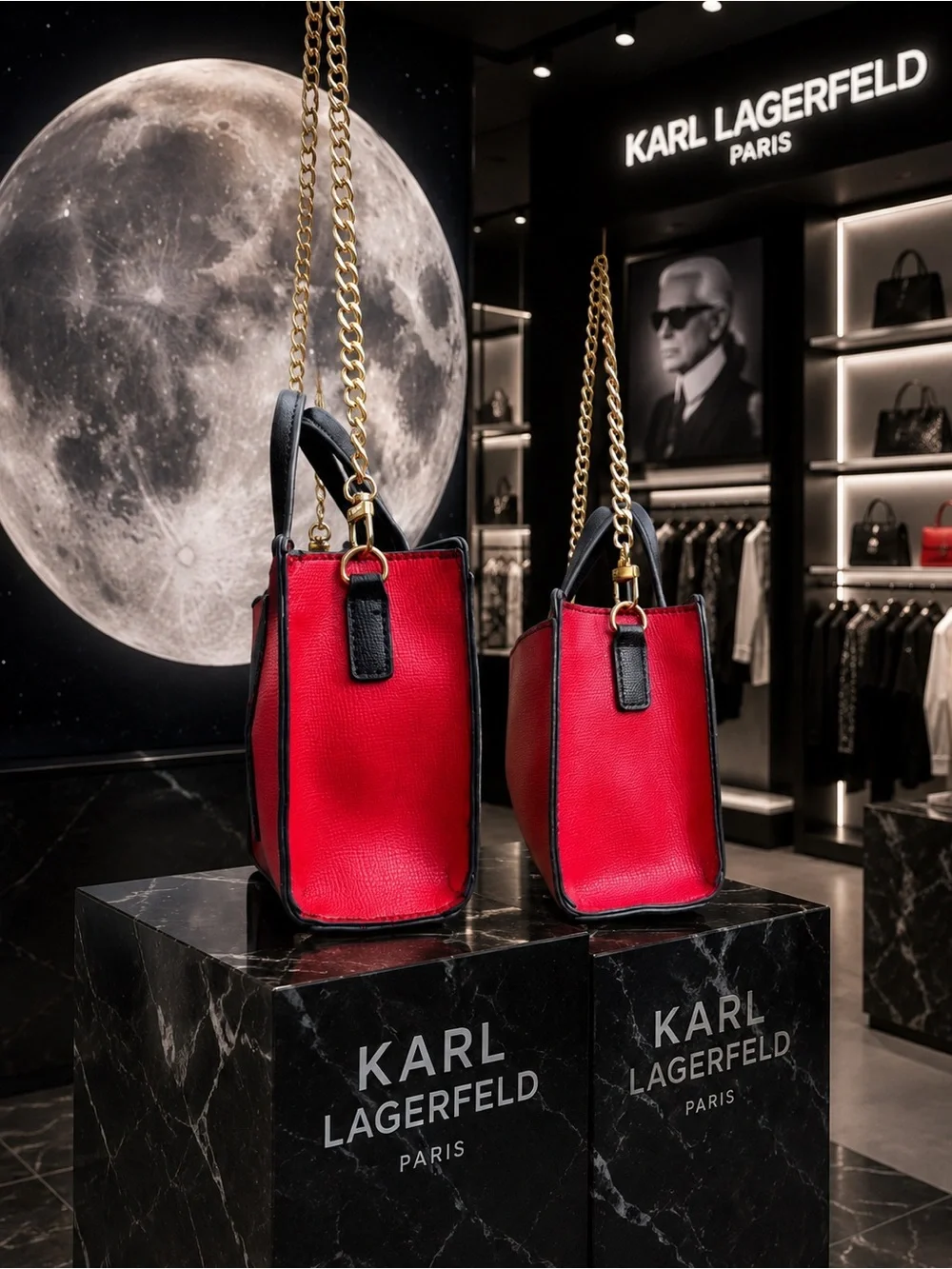 Karl Lagerfeld Lunar New Year Edition (Year of the Dragon) Maybelle Mini Satchel